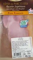 Côtes de porc cuites