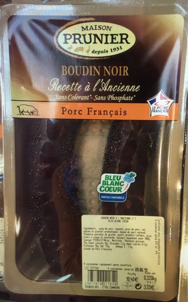 Boudin noir a l'ancienne