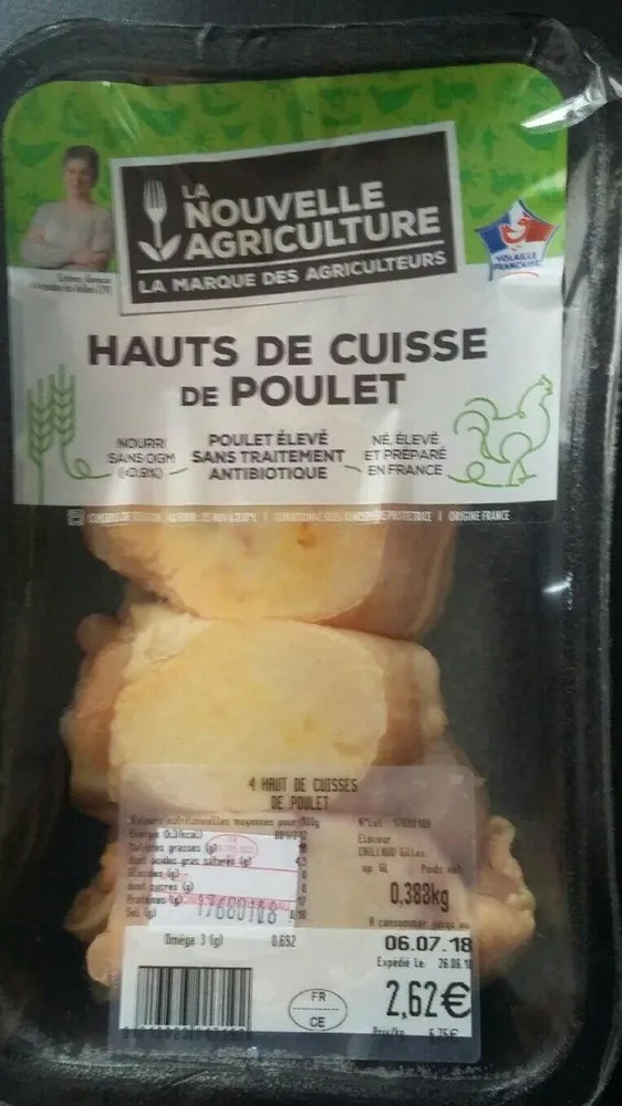 Hauts de cuisse de poulet