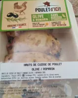 Hauts de cuisse de poulet olive/romarin