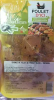 Émincé de filet de poulet olive/romarin