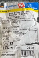 Langue de bœuf fumée