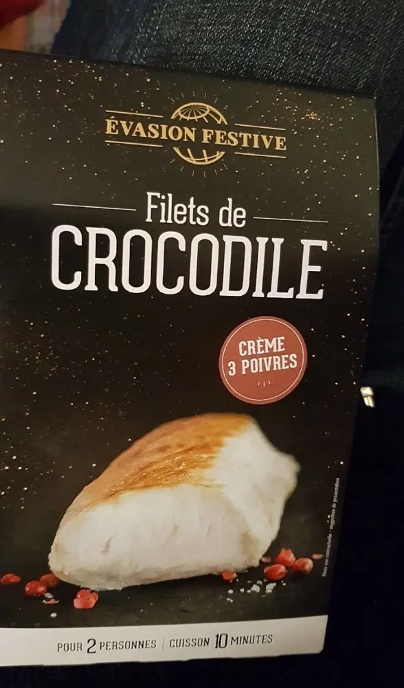 Filets de crocodile
