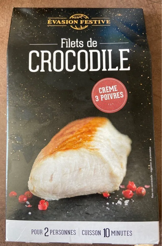 Filets de crocodile