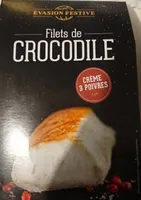Filet de crocodile sauce poivre