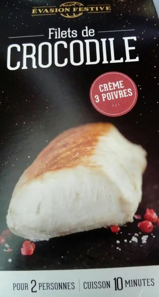 Filets de crocodile