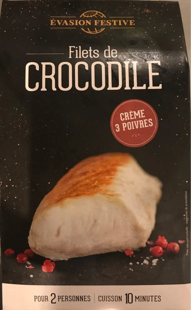 Filets de crocodile