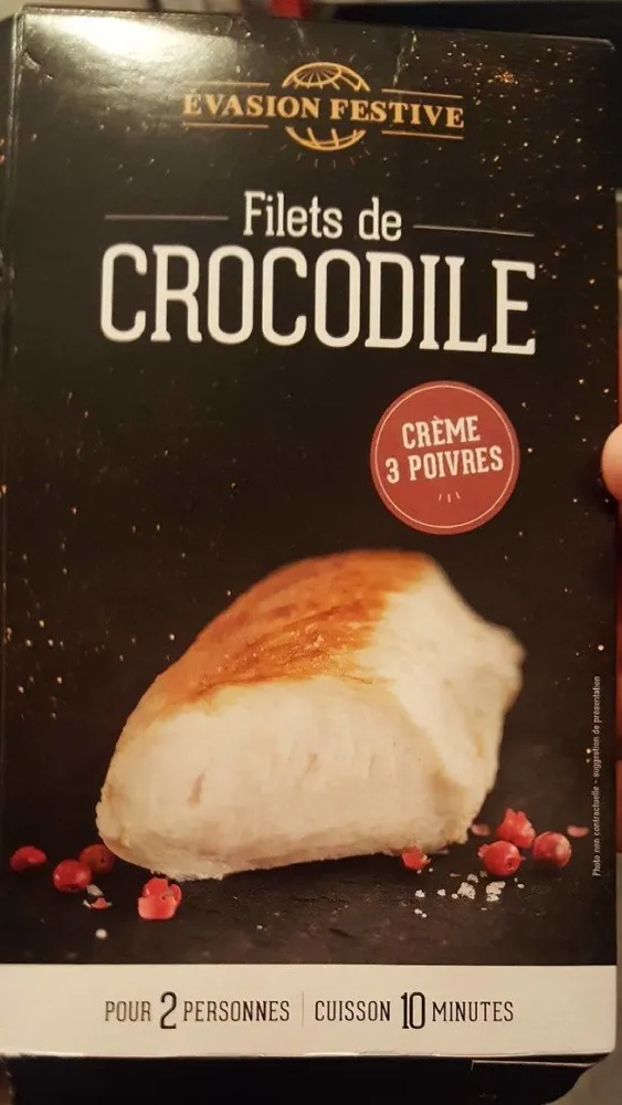 Filets de crocodile