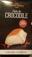 Filets de crocodile