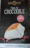 Filets de crocodile crème 3 poivres
