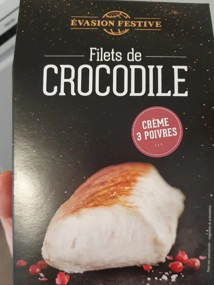 Filets de crocodile