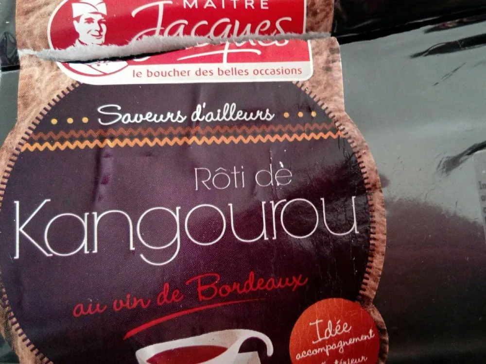 Rôti kangourou mariné