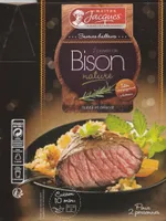 2 pavés de Bison nature