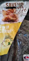 Cubes de filet de poulet marinés thym citron