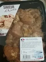Cube de poulet marines thym citron
