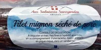Filet mignon de porc seche