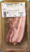 Poitrine cuite superieur 3 tranches VPF 186gr