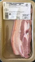 Poitrine cuite superieur 3 tranches VPF 256gr