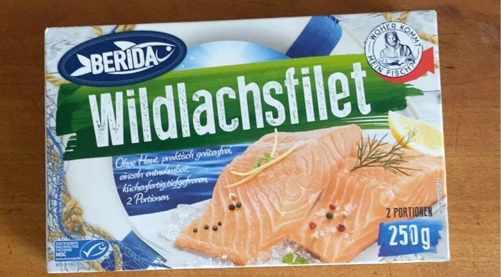 Berida Wildlachsfillet
