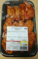 Ailerons de poulet paprika x 12