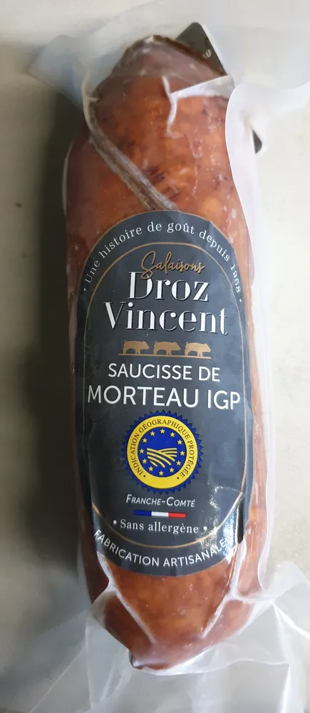 Saucisse de Morteau IGP