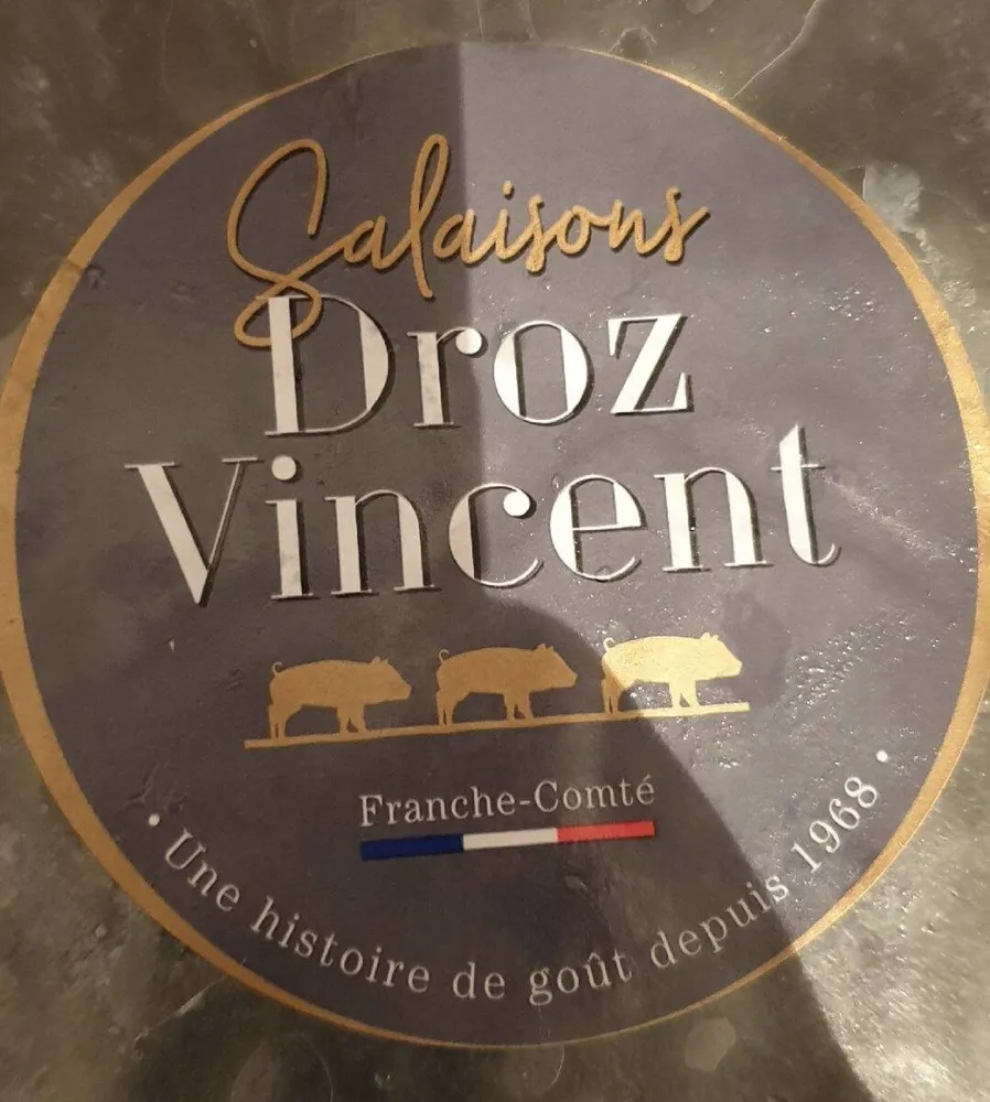 Jambon cuit supérieur droz vincent