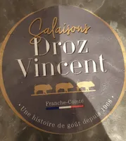 Jambon cuit supérieur droz vincent