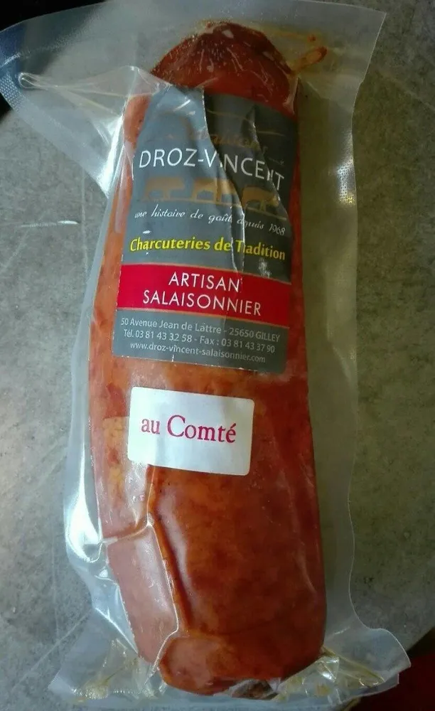 Saucisse au comté