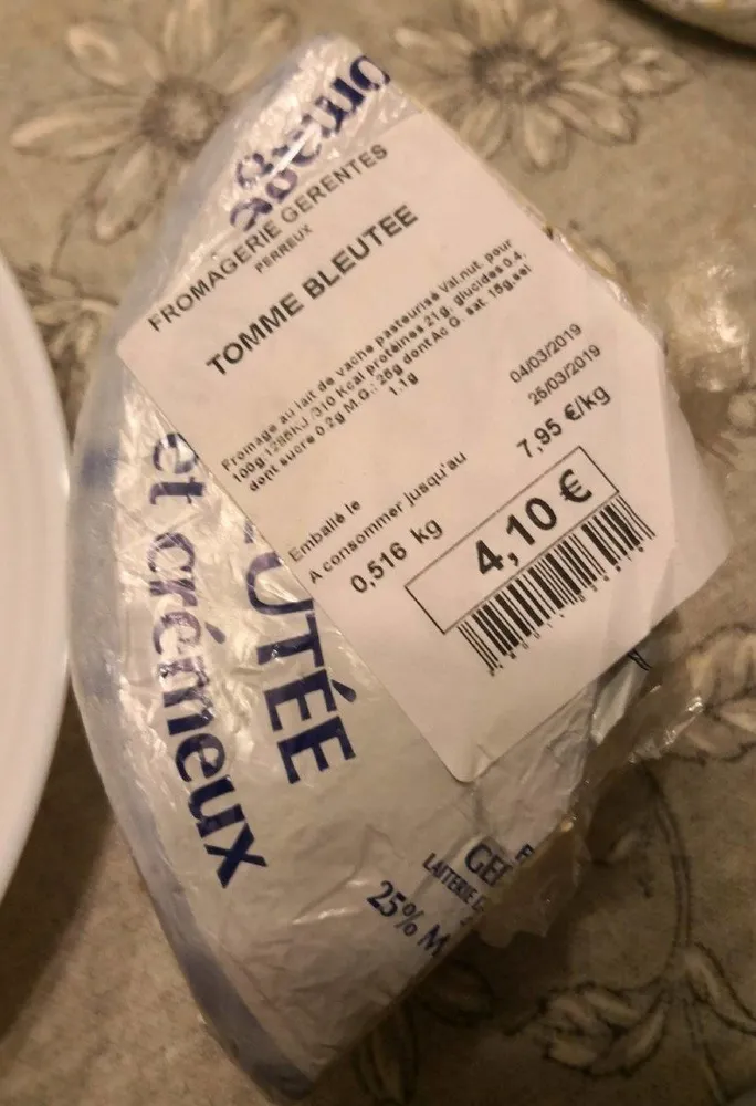 Tomme bleutée