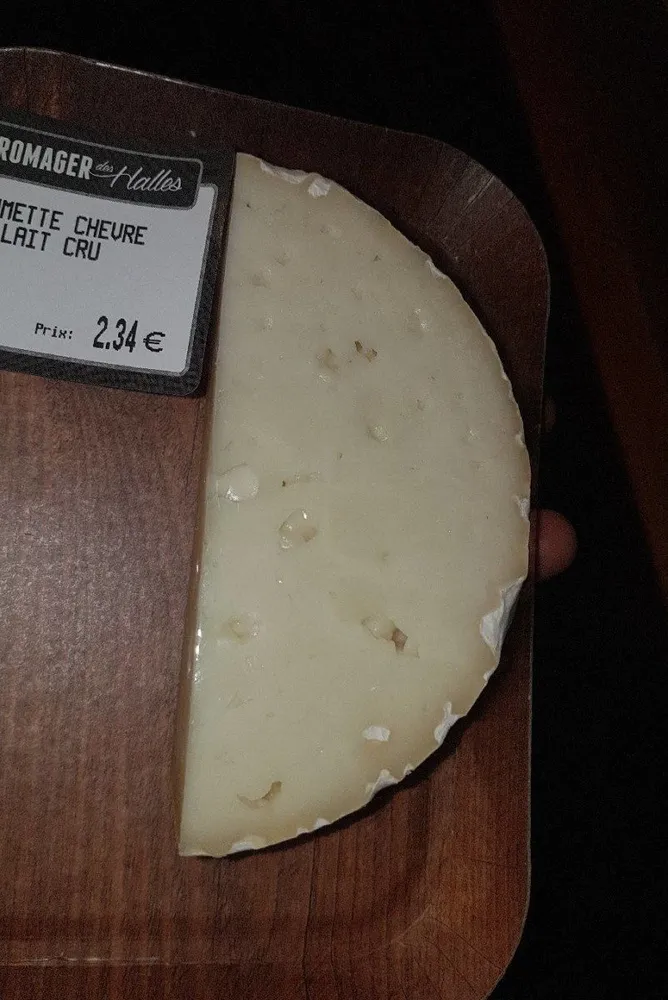 Chèvre lait cru