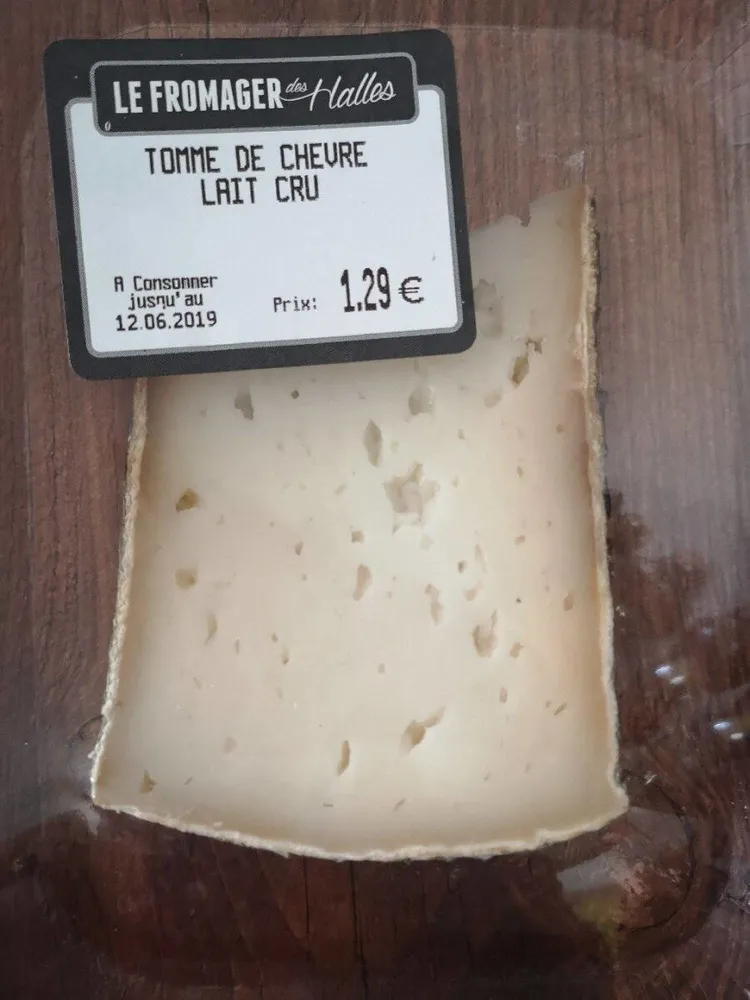 Tomme de chèvre lait cru