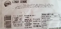 Lingot Cendré