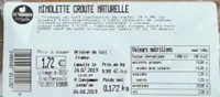 Mimolette croûte naturelle