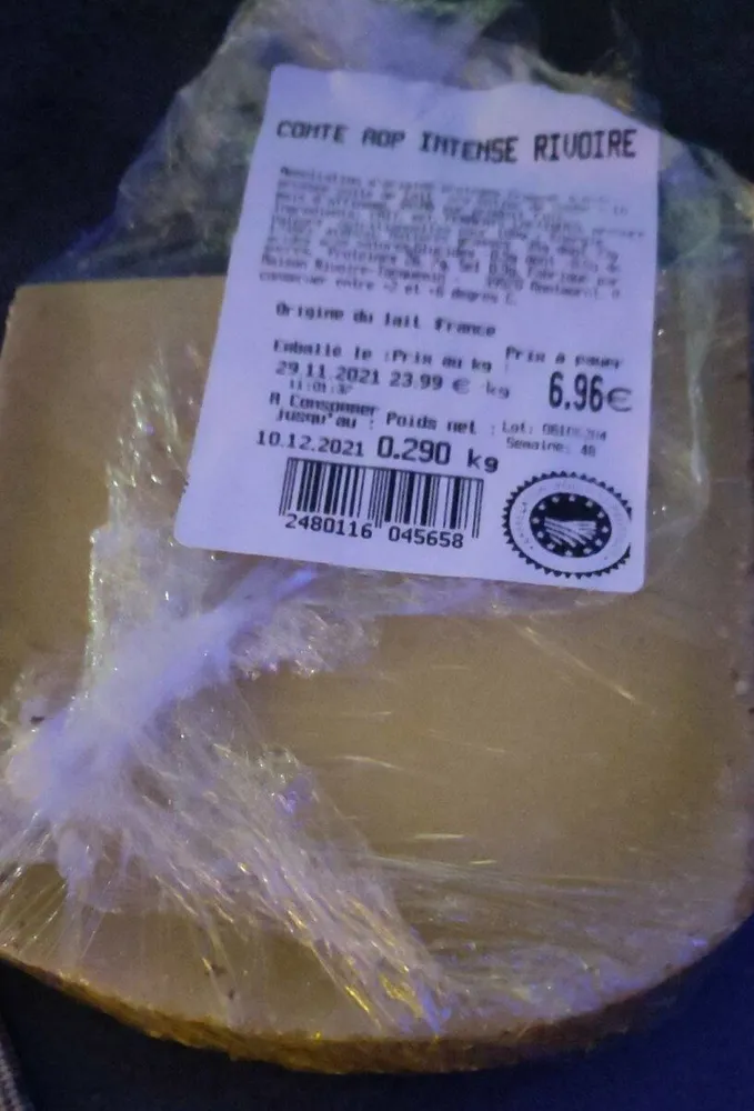 Comte AOP intense rivoire