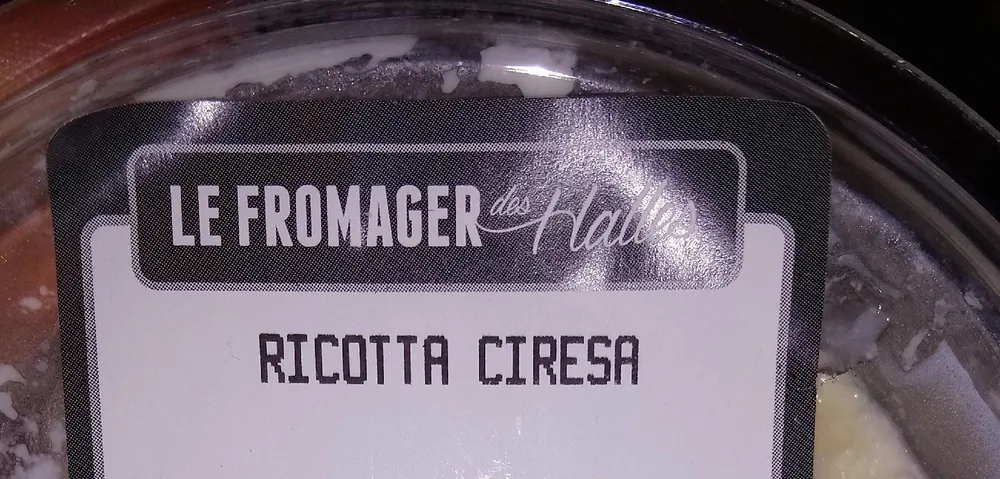 Ricotta ciresa