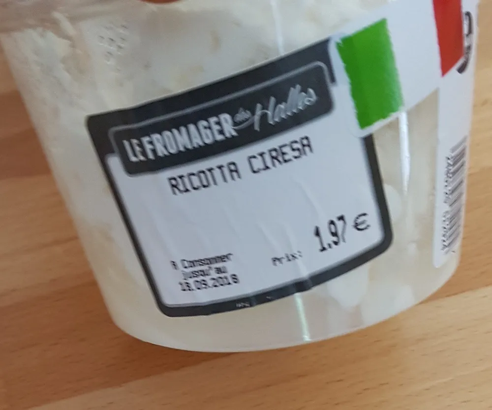 ricotta ciresa