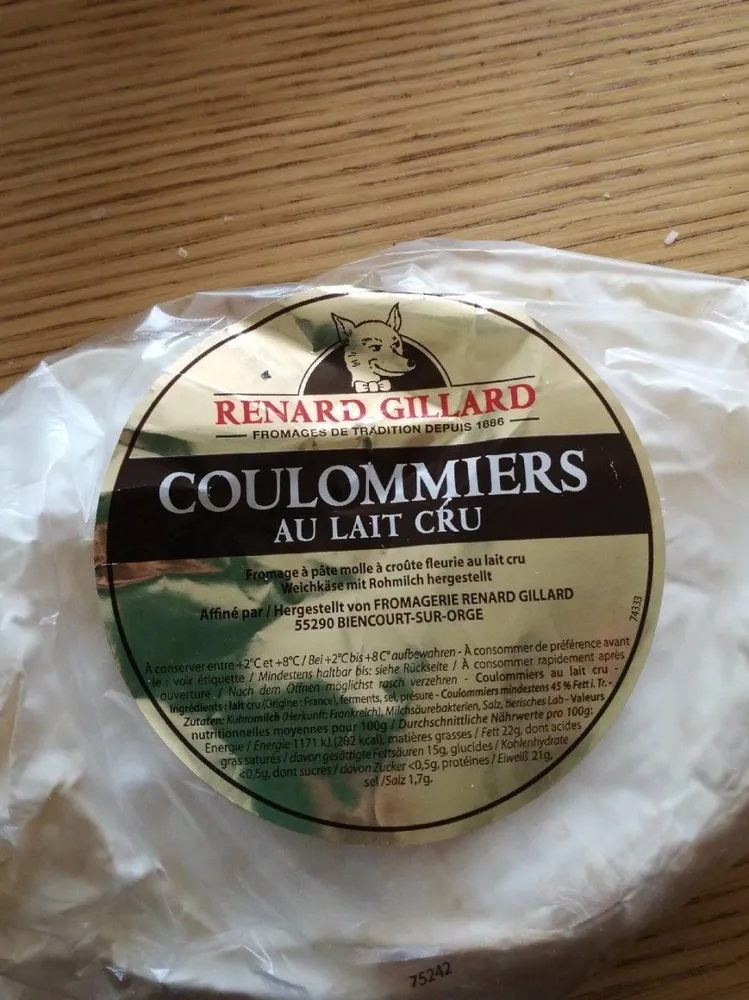 Coulommiers au lait cru