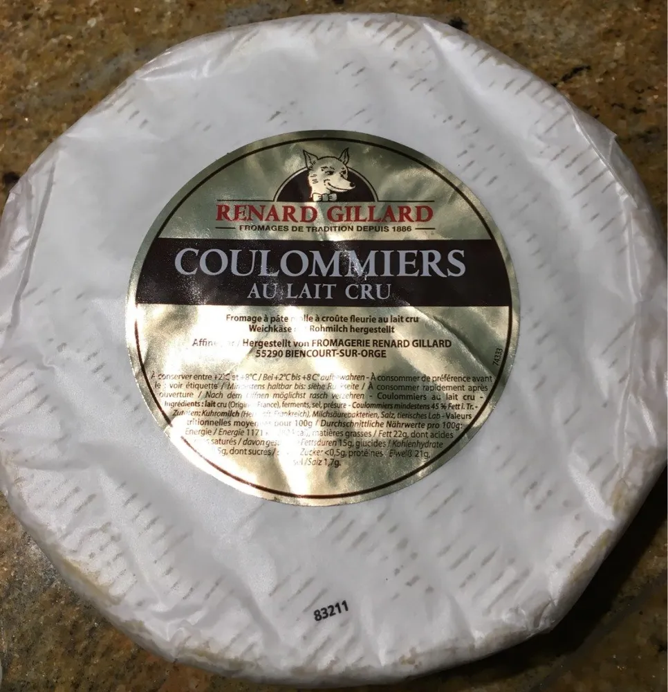 Coulommiers au lait cru