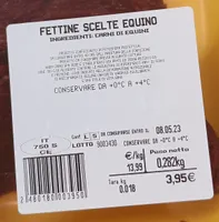 Fettine scelte equino