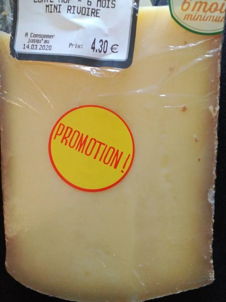 Compte AOP - 6 mois mini Rivoire