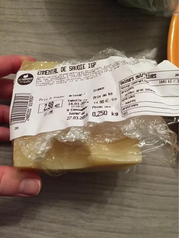 Emmental de savoie IGP