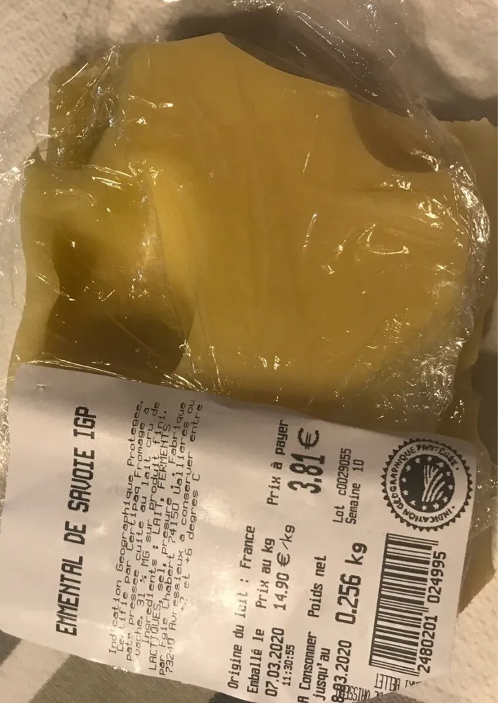 Emmental de Savoie IGP