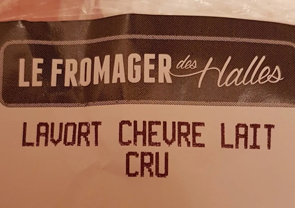 Chèvre lait cru