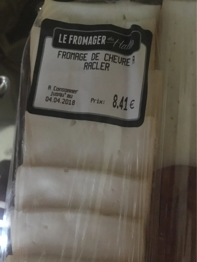 Fromage de chevre a racler