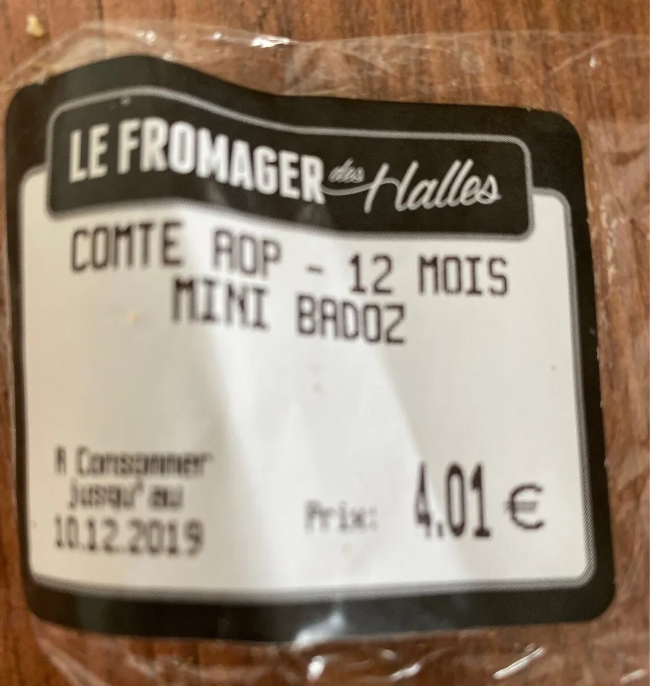 Comte aop - 12 mois mini badoz