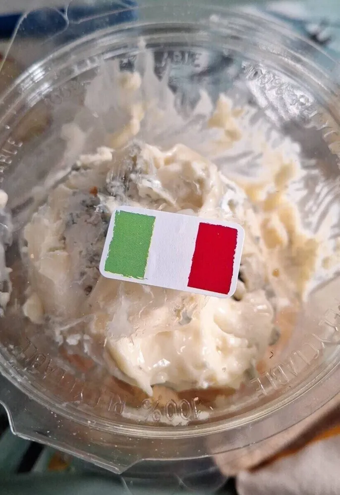 Gorgonzola à la cuillère