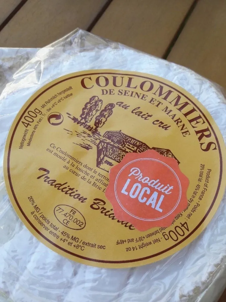 Coulommiers tradition lait cru