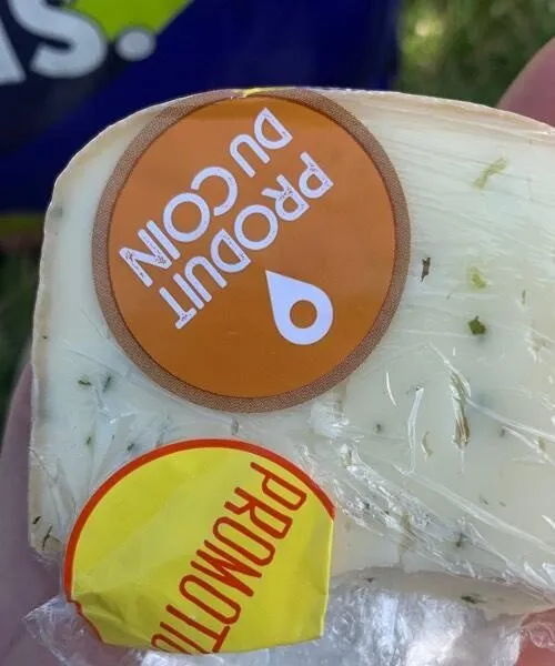 Tomme à l’ail des ours