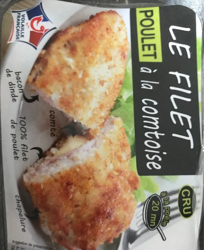 Le filet de poulet a la comtoise