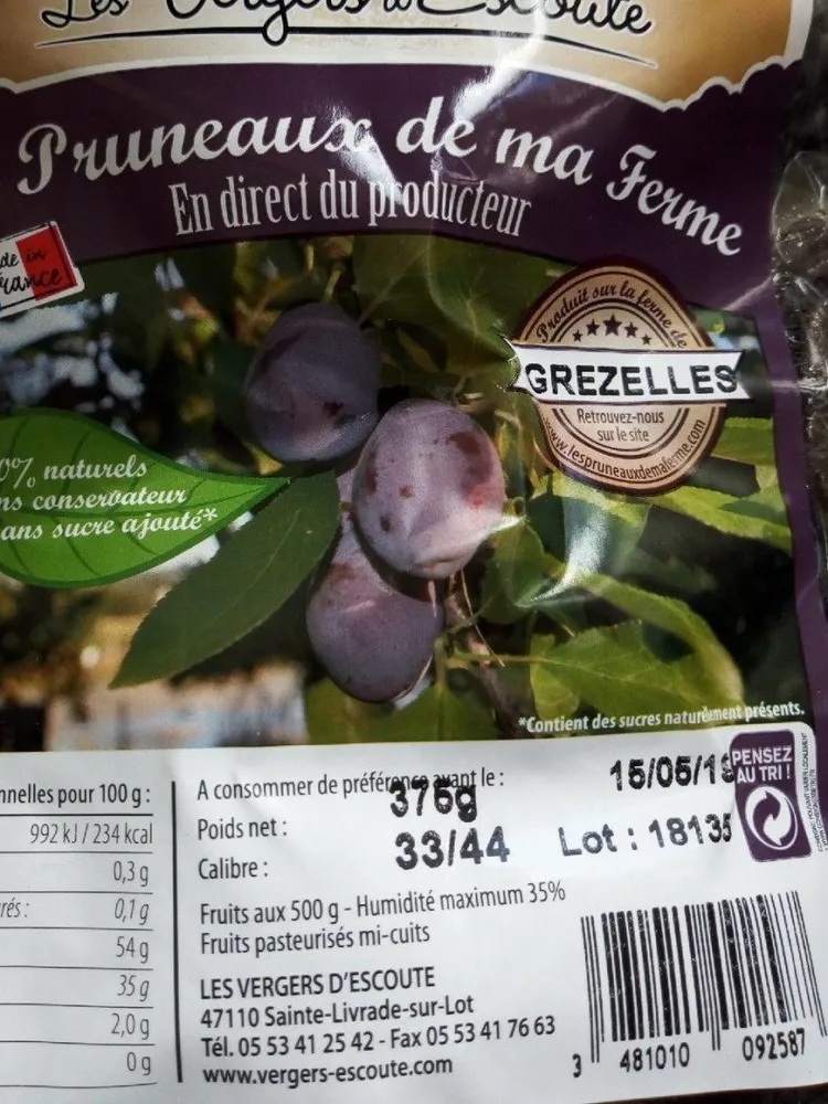 Pruneaux